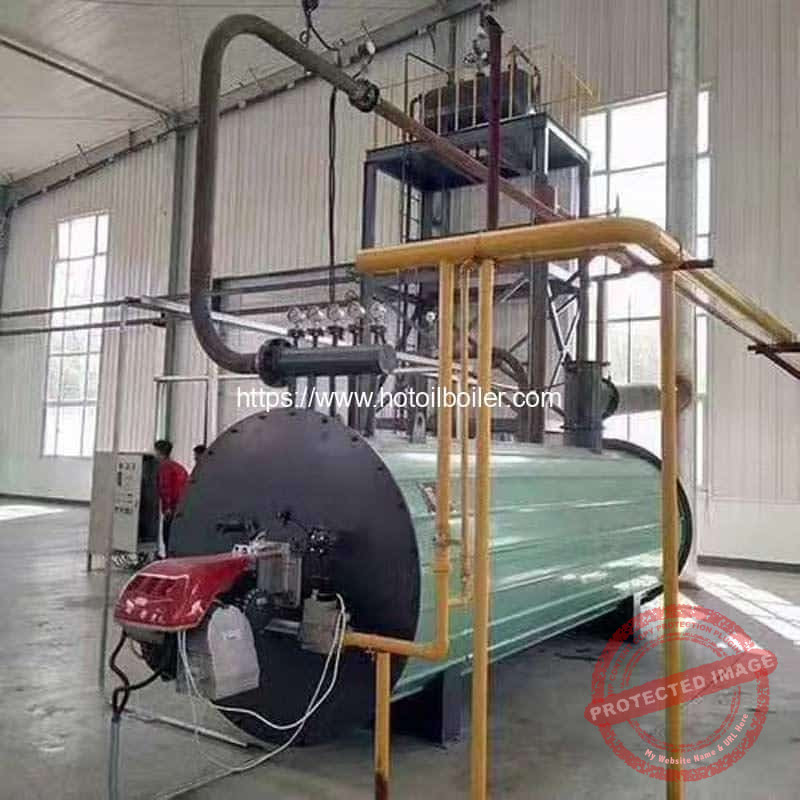 High-Temperature-Natural-Gas-Thermal-Oil-Heater-Installation-for-Indonesia-Customer